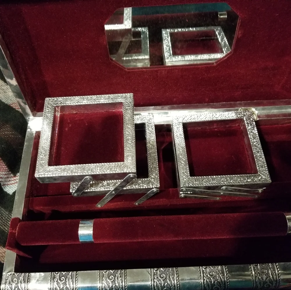 Gorgeous Large Aluminum Buddha Jewelry box